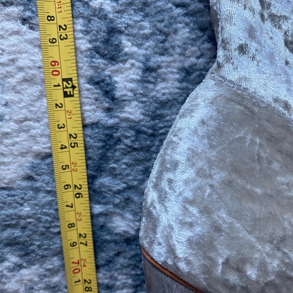 CAPE ROBBIN THIGH HIGH OVER THE KNEE CRUSHED “VELVET” 8.5 - Picture 15 of 16